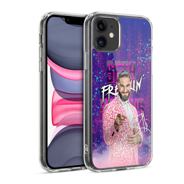 WWE Seth Rollins Seth Freakin' Rollins Soft Gel Case for Apple iPhone 11