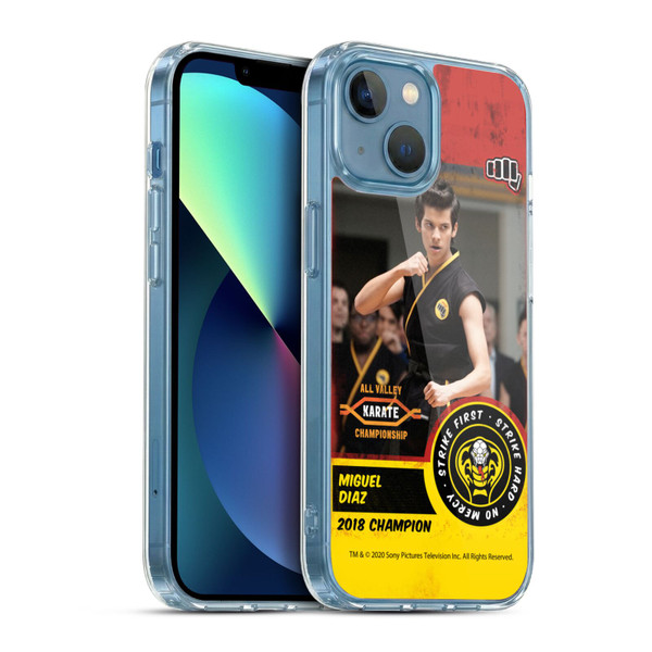 Cobra Kai Graphics 2 Miguel Diaz Karate Soft Gel Case for Apple iPhone 13 Mini & MagSafe