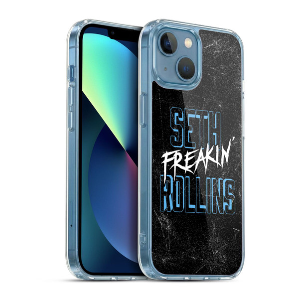 WWE Seth Rollins Logotype Soft Gel Case for Apple iPhone 13 Mini & MagSafe