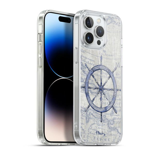 Paul Brent Nautical Vintage Wheel Soft Gel Case for Apple iPhone 13 Pro Max & MagSafe