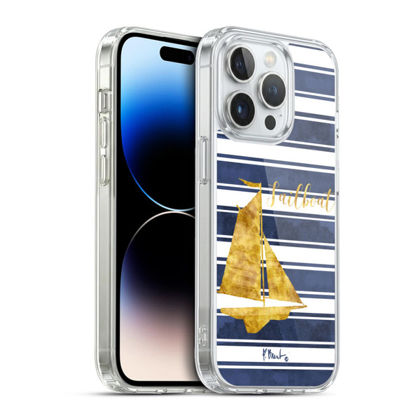 Paul Brent Nautical Sailboat Soft Gel Case for Apple iPhone 13 Pro & MagSafe