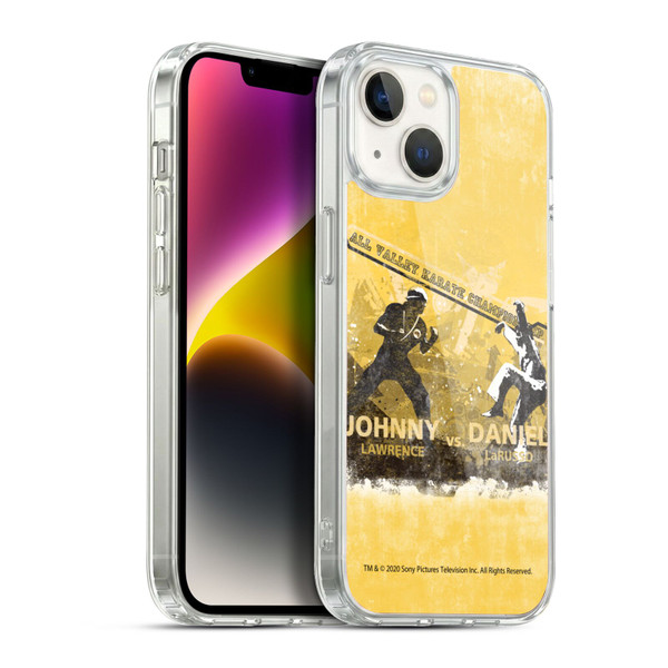 Cobra Kai Graphics 2 All Valley Karate Championship Soft Gel Case for Apple iPhone 14