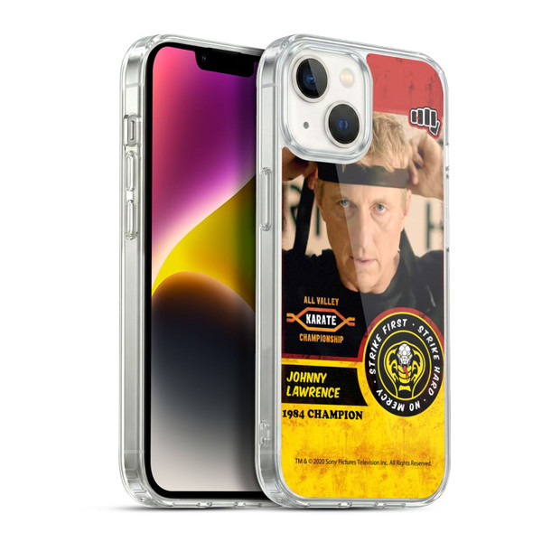 Cobra Kai Graphics 2 Johnny Lawrence Karate Soft Gel Case for Apple iPhone 14