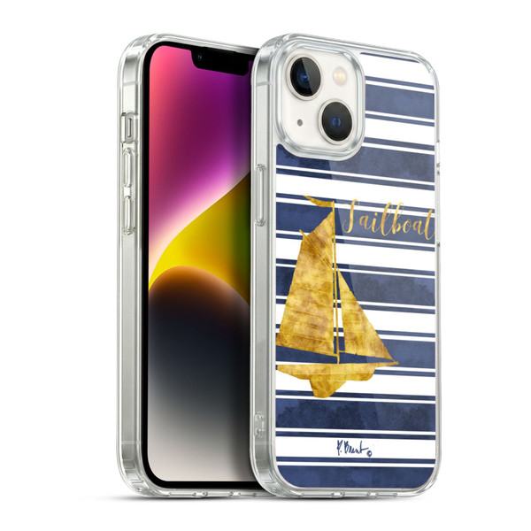 Paul Brent Nautical Sailboat Soft Gel Case for Apple iPhone 14