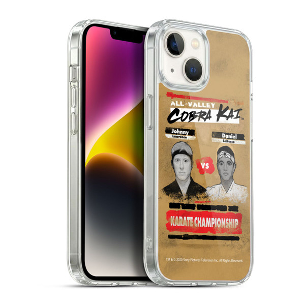 Cobra Kai Graphics 2 Karate Championship Soft Gel Case for Apple iPhone 14