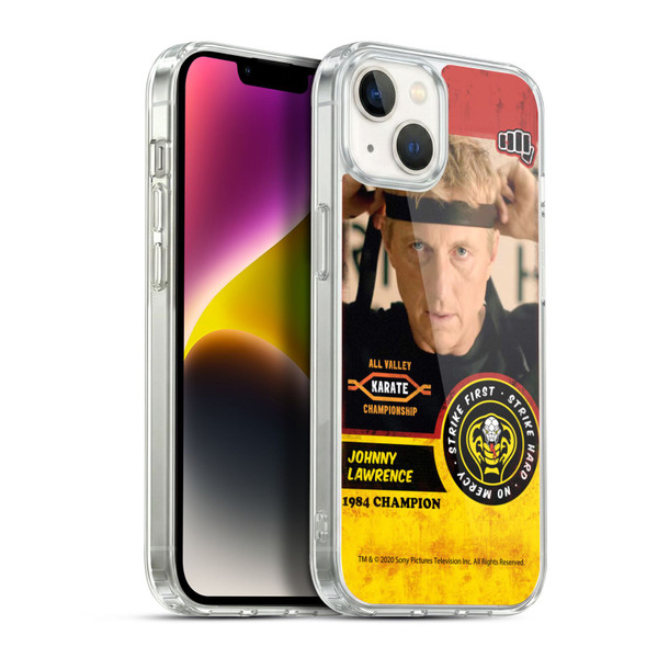 Cobra Kai Graphics 2 Johnny Lawrence Karate Soft Gel Case for Apple iPhone 14 Plus & MagSafe