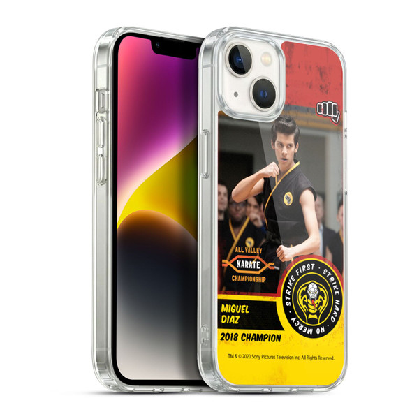 Cobra Kai Graphics 2 Miguel Diaz Karate Soft Gel Case for Apple iPhone 14 Plus & MagSafe