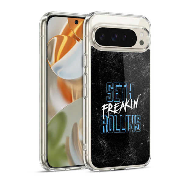 WWE Seth Rollins Logotype Soft Gel Case for Google Pixel 9 / Pixel 9 Pro