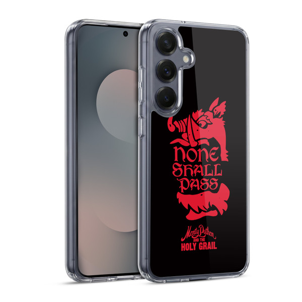 Monty Python Key Art None Shall Pass Soft Gel Case for Samsung Galaxy S25 & MagSafe