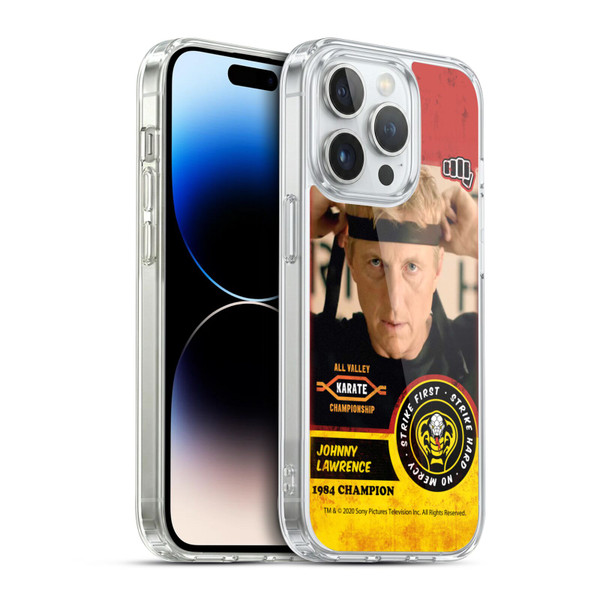 Cobra Kai Graphics 2 Johnny Lawrence Karate Soft Gel Case for Apple iPhone 14 Pro & MagSafe