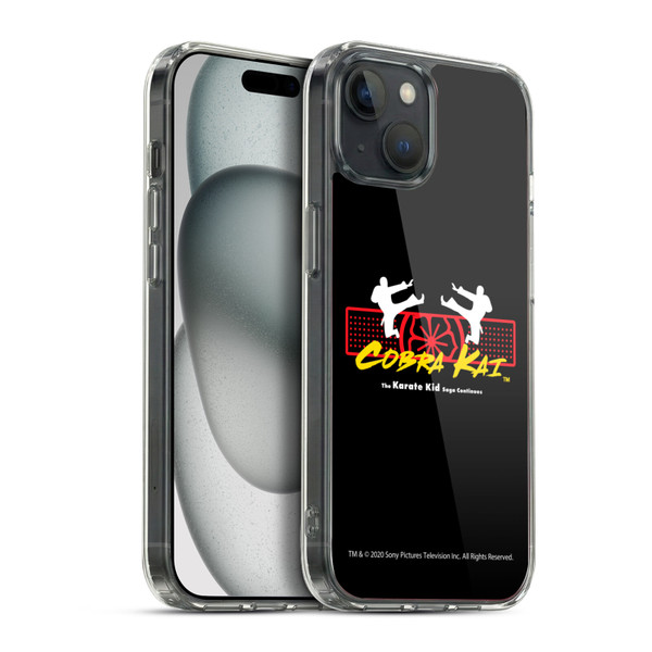 Cobra Kai Graphics 2 Karate Kid Saga Logo Soft Gel Case for Apple iPhone 15 Plus & MagSafe