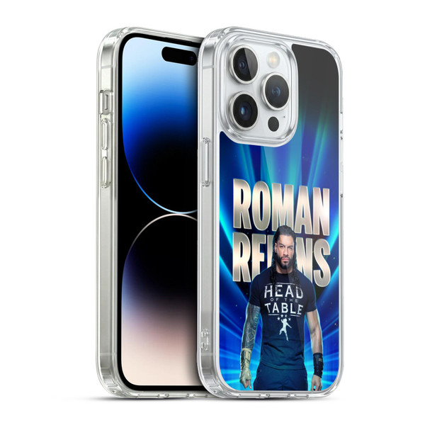 WWE R. Reigns Graphics Roman Reigns 2 Soft Gel Case for Apple iPhone 13 Pro & MagSafe