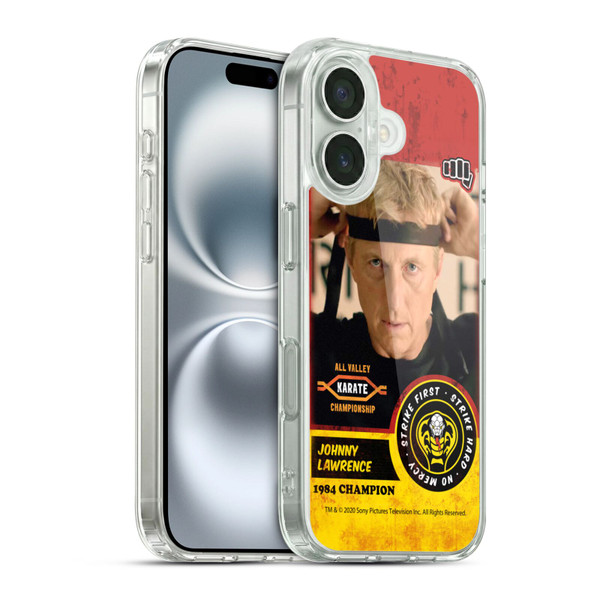 Cobra Kai Graphics 2 Johnny Lawrence Karate Soft Gel Case for Apple iPhone 16 & MagSafe
