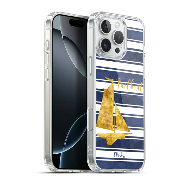 Paul Brent Nautical Sailboat Soft Gel Case for Apple iPhone 16 Pro Max & MagSafe