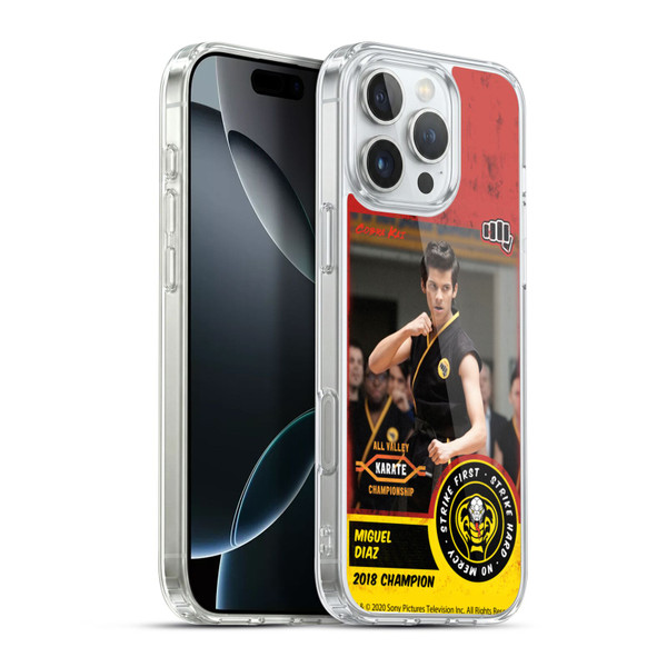 Cobra Kai Graphics 2 Miguel Diaz Karate Soft Gel Case for Apple iPhone 16 Pro Max & MagSafe