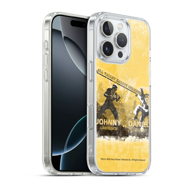 Cobra Kai Graphics 2 All Valley Karate Championship Soft Gel Case for Apple iPhone 16 Pro & MagSafe