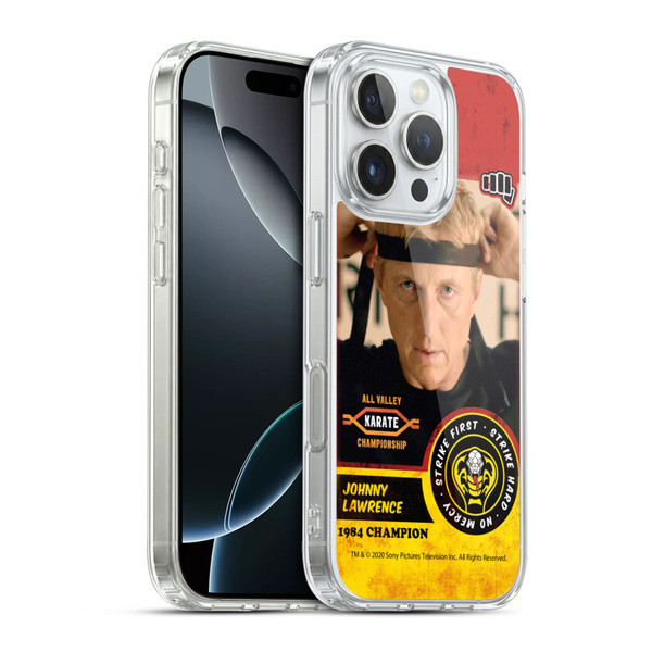 Cobra Kai Graphics 2 Johnny Lawrence Karate Soft Gel Case for Apple iPhone 16 Pro & MagSafe