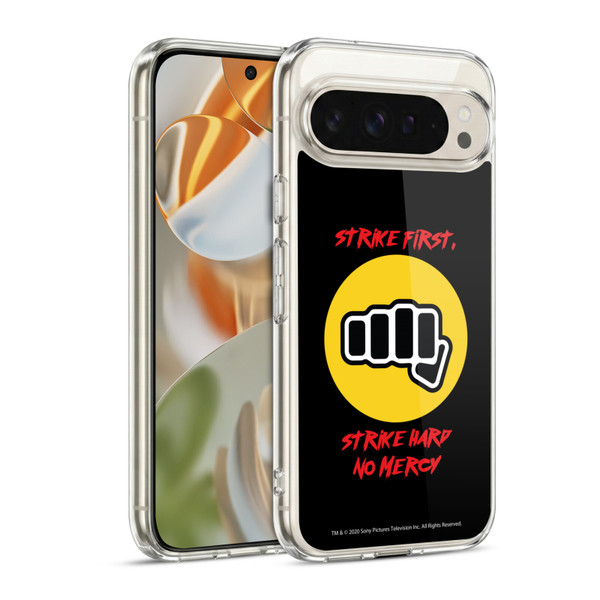 Cobra Kai Graphics 2 No Mercy Logo Soft Gel Case for Google Pixel 9 / Pixel 9 Pro