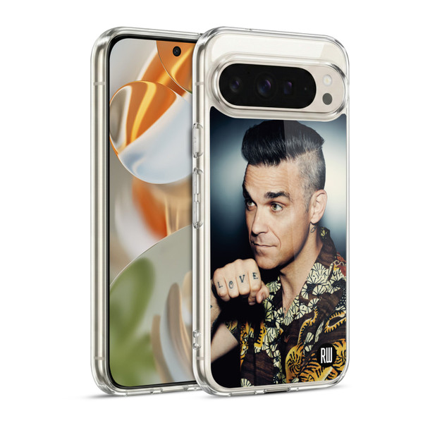 Robbie Williams Calendar Love Tattoo Soft Gel Case for Google Pixel 9 / Pixel 9 Pro