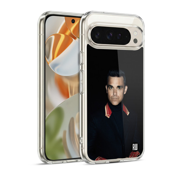 Robbie Williams Calendar Portrait Soft Gel Case for Google Pixel 9 / Pixel 9 Pro