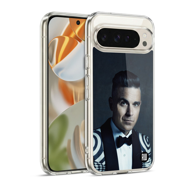 Robbie Williams Calendar Printed Tux Soft Gel Case for Google Pixel 9 / Pixel 9 Pro