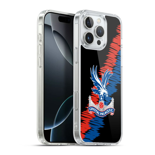 Crystal Palace FC 2022/23 Crest Kit Third Soft Gel Case for Apple iPhone 16 Pro Max & MagSafe