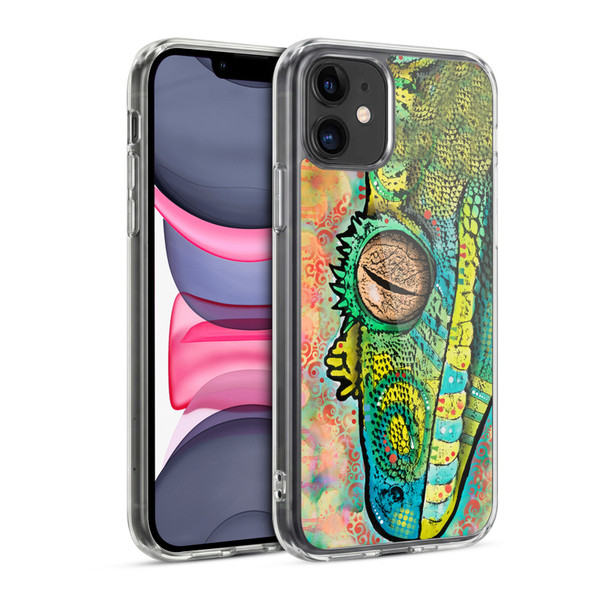 Dean Russo Wildlife 3 Gecko Soft Gel Case for Apple iPhone 11