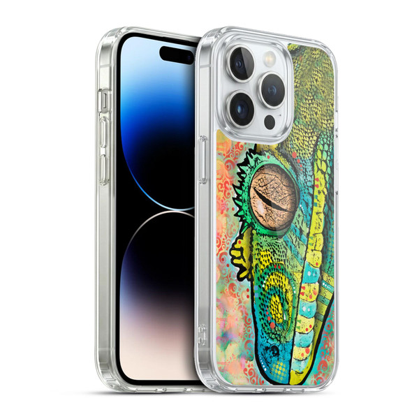 Dean Russo Wildlife 3 Gecko Soft Gel Case for Apple iPhone 13 Pro & MagSafe