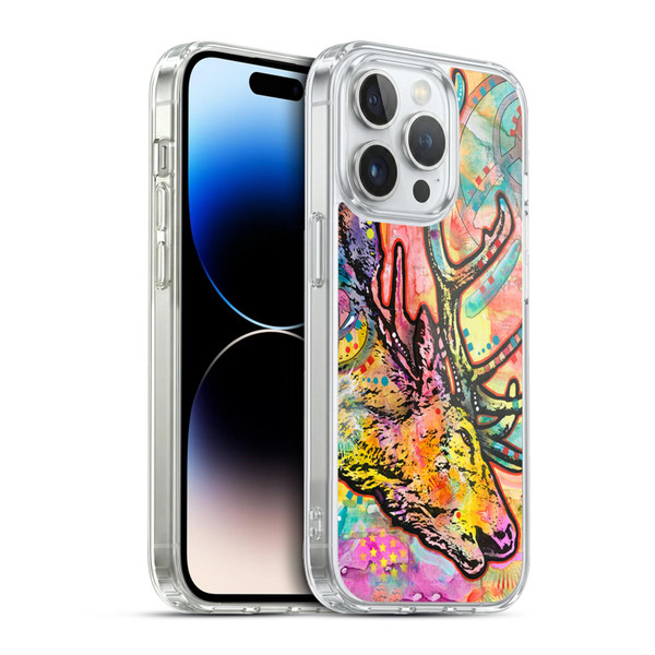Dean Russo Wildlife 3 Stag Soft Gel Case for Apple iPhone 13 Pro & MagSafe