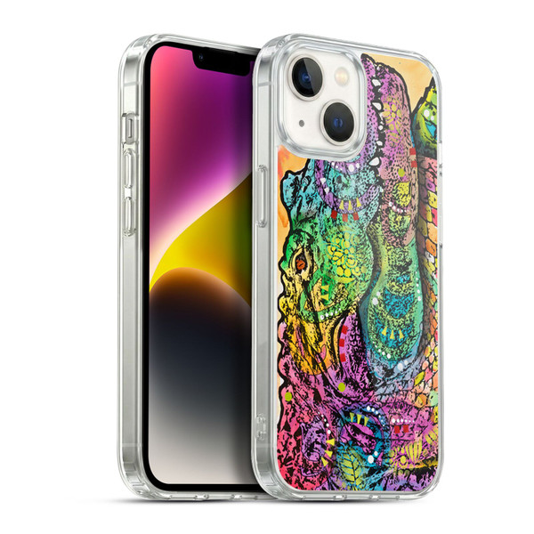 Dean Russo Wildlife 3 Crocodile 2 Soft Gel Case for Apple iPhone 14