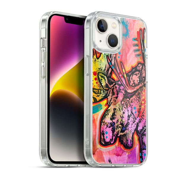 Dean Russo Wildlife 3 Moose Soft Gel Case for Apple iPhone 14