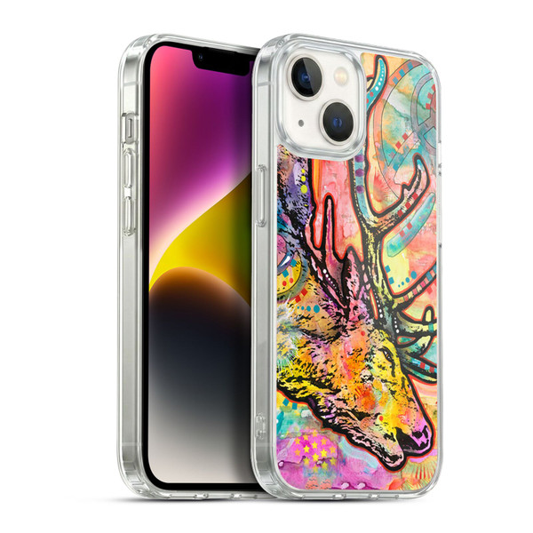 Dean Russo Wildlife 3 Stag Soft Gel Case for Apple iPhone 14