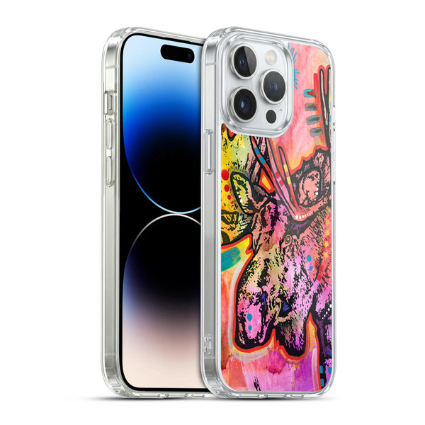 Dean Russo Wildlife 3 Moose Soft Gel Case for Apple iPhone 14 Pro Max & MagSafe