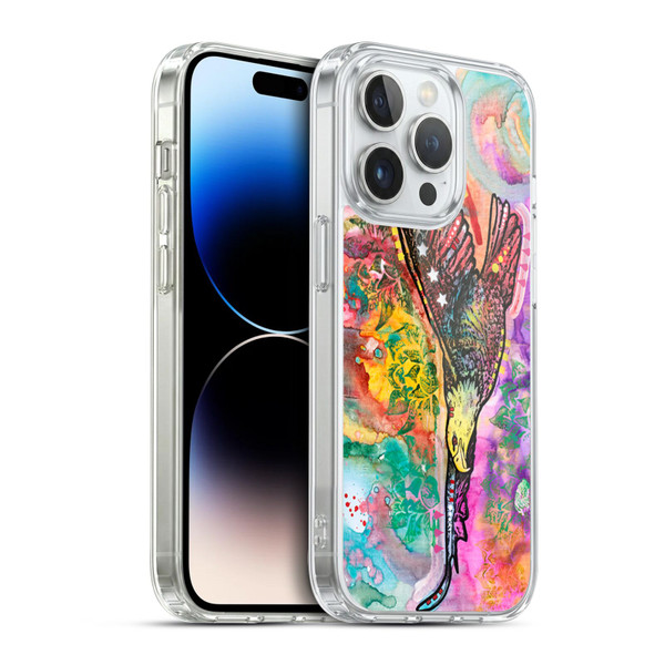 Dean Russo Wildlife 3 Eagle Soft Gel Case for Apple iPhone 14 Pro & MagSafe