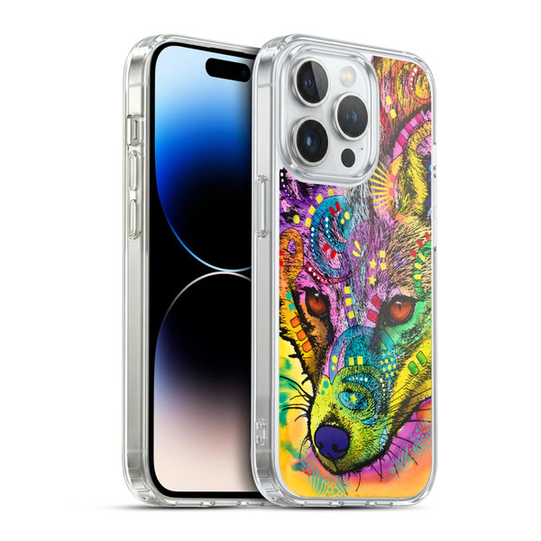Dean Russo Wildlife 3 Fox Soft Gel Case for Apple iPhone 14 Pro & MagSafe
