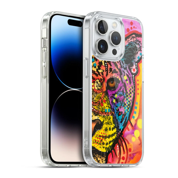 Dean Russo Wildlife 3 Leopard Soft Gel Case for Apple iPhone 14 Pro & MagSafe