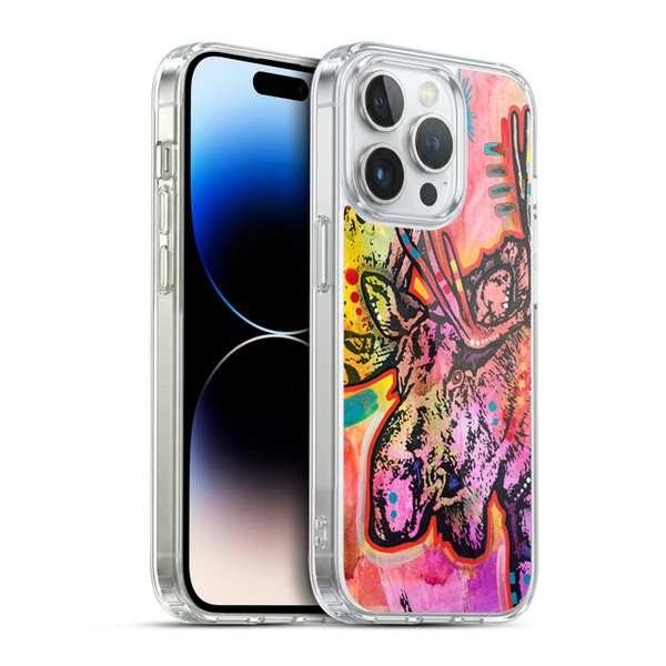 Dean Russo Wildlife 3 Moose Soft Gel Case for Apple iPhone 14 Pro & MagSafe