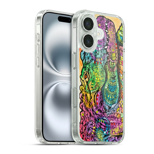 Dean Russo Wildlife 3 Crocodile 2 Soft Gel Case for Apple iPhone 16 & MagSafe