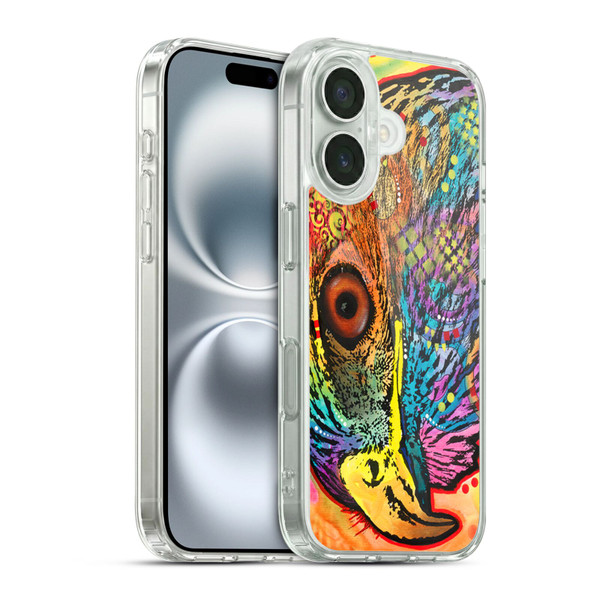 Dean Russo Wildlife 3 Hawk Soft Gel Case for Apple iPhone 16 & MagSafe
