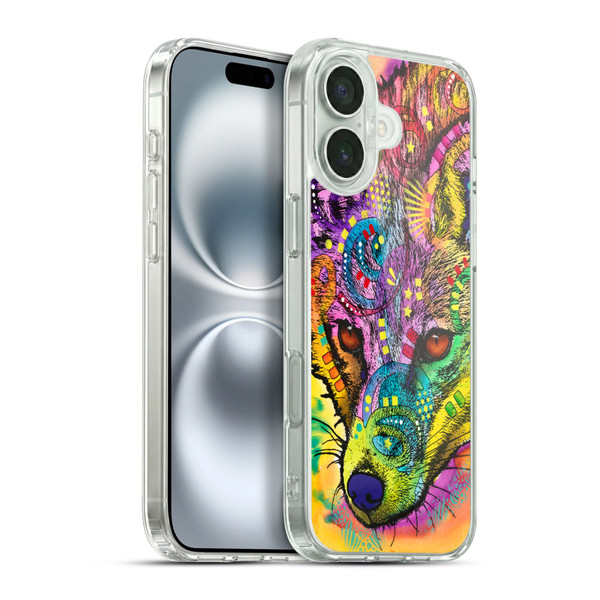 Dean Russo Wildlife 3 Fox Soft Gel Case for Apple iPhone 16 Plus & MagSafe