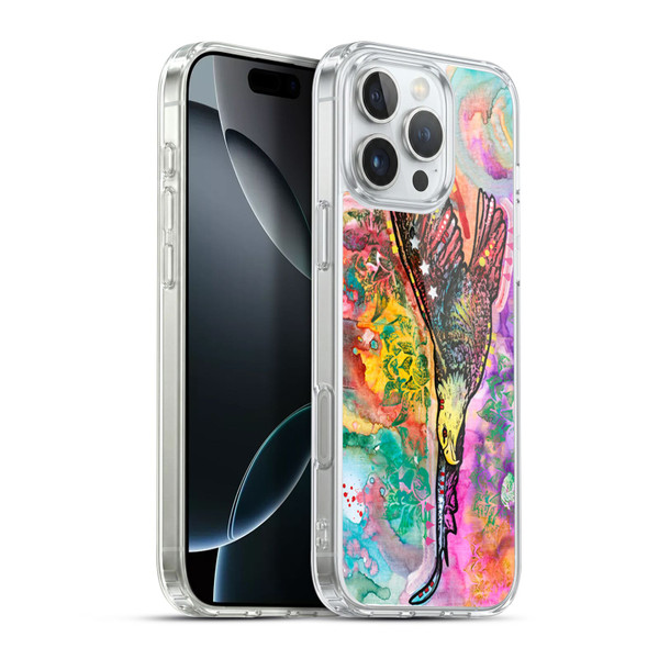 Dean Russo Wildlife 3 Eagle Soft Gel Case for Apple iPhone 16 Pro Max & MagSafe