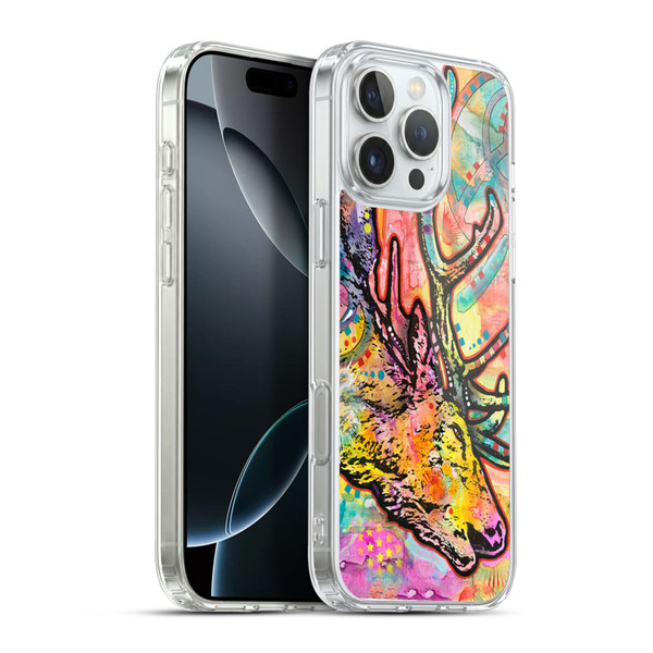 Dean Russo Wildlife 3 Stag Soft Gel Case for Apple iPhone 16 Pro Max & MagSafe