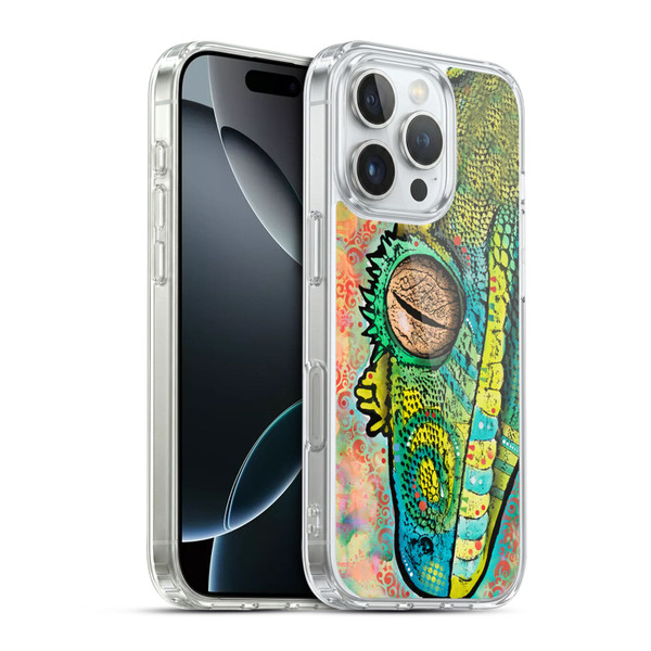 Dean Russo Wildlife 3 Gecko Soft Gel Case for Apple iPhone 16 Pro & MagSafe
