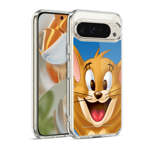 Tom and Jerry Full Face Jerry Soft Gel Case for Google Pixel 9 / Pixel 9 Pro