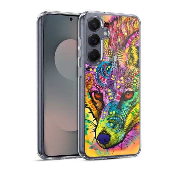 Dean Russo Wildlife 3 Fox Soft Gel Case for Samsung Galaxy S25 & MagSafe