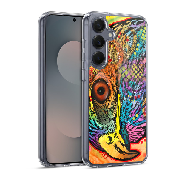 Dean Russo Wildlife 3 Hawk Soft Gel Case for Samsung Galaxy S25 & MagSafe
