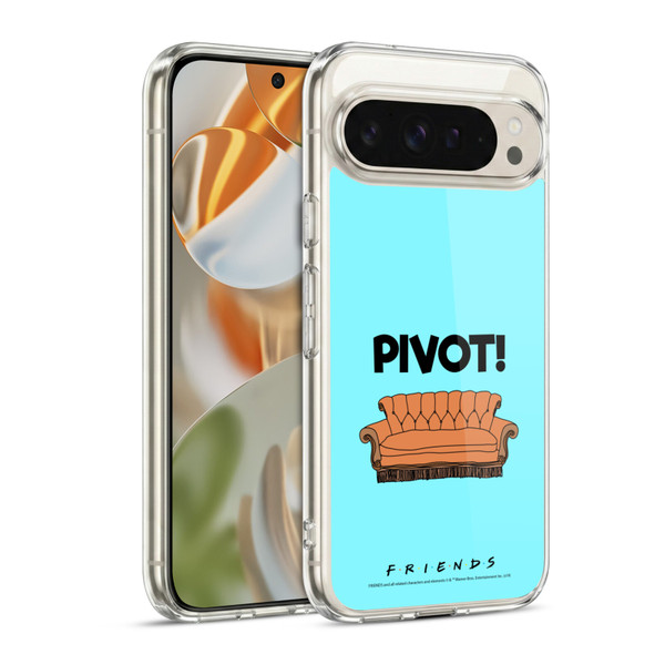 Friends TV Show Quotes Pivot Soft Gel Case for Google Pixel 9 / Pixel 9 Pro