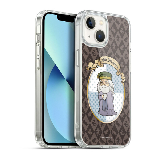 Harry Potter Deathly Hallows XXXVI Albus Dumbledore Soft Gel Case for Apple iPhone 13