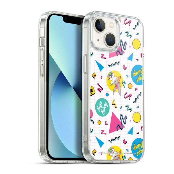 Looney Tunes Bugs Bunny Grid Soft Gel Case for Apple iPhone 13