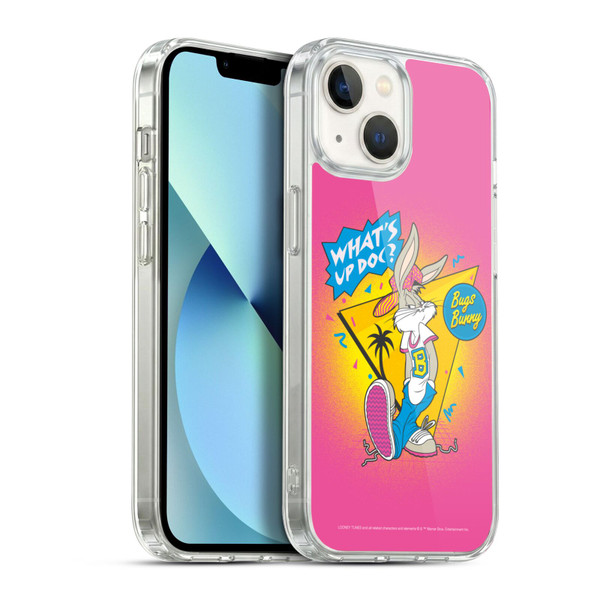 Looney Tunes Bugs Bunny Retro Soft Gel Case for Apple iPhone 13